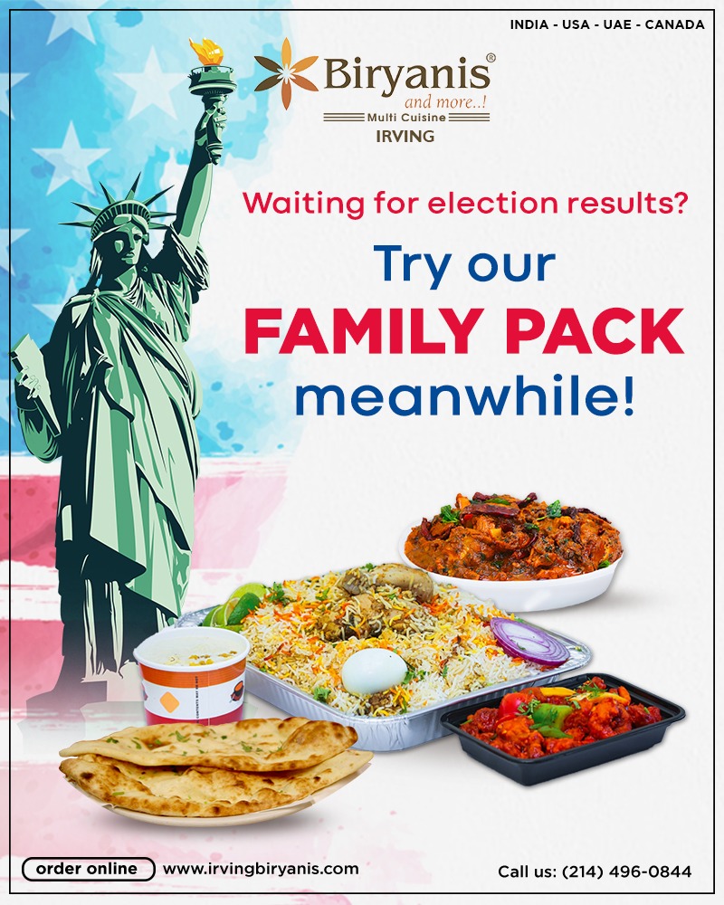 Biryanis and More - Irving 8701 Cypress Waters Blvd #130, Irving
