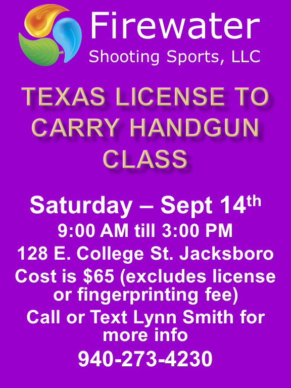 Firewater Shooting Sports, LLC 769 FM3324, Jacksboro