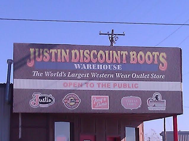 Justin Discount Boots Warehouse