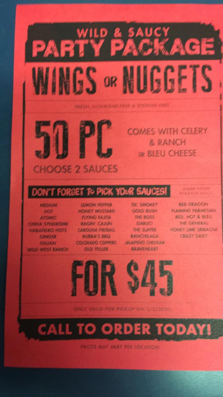 Wild Wing Cafe 20940 Katy Fwy Suite A, Katy