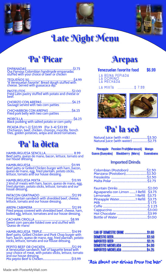 Chamos Bar & Grill 1109 Mason Rd, Katy