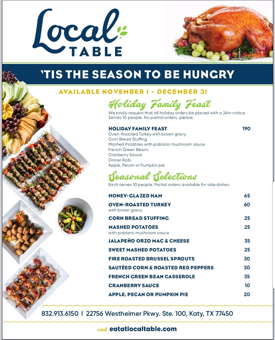 Local Table 22756 Westheimer Pkwy #100, Katy