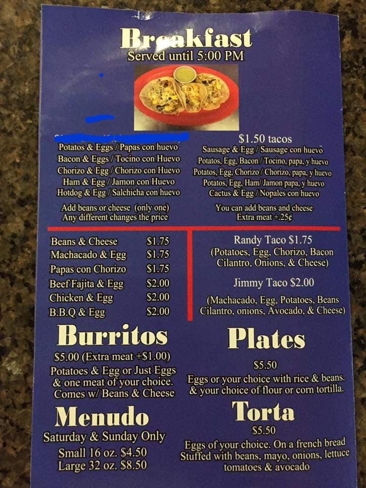 Taqueria Tex-Taco 2864 Katy Hockley Cut Off Rd, Katy