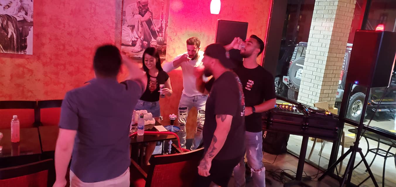 Faris hookah lounge and Mediterranean grill 20240 Park Row j, Katy