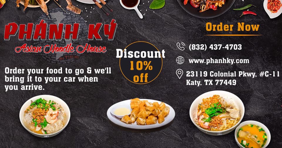 Phanh Ky Asian Noodle House 23119 Colonial Pkwy #C-11, Katy
