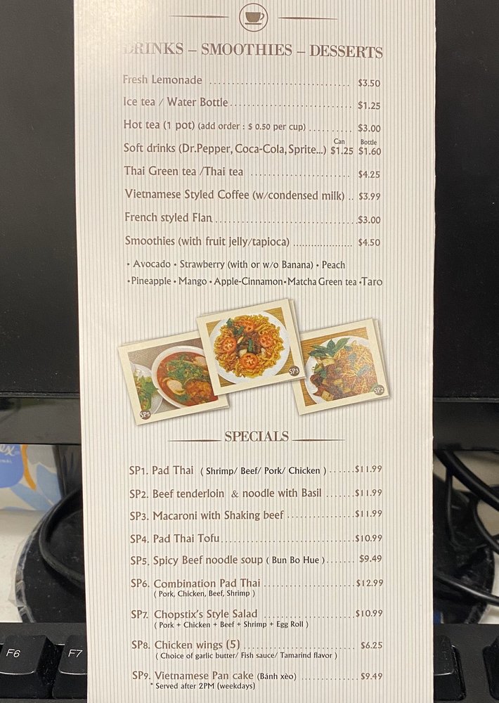 Pho ChopstiX 1829 N Mason Rd, Katy