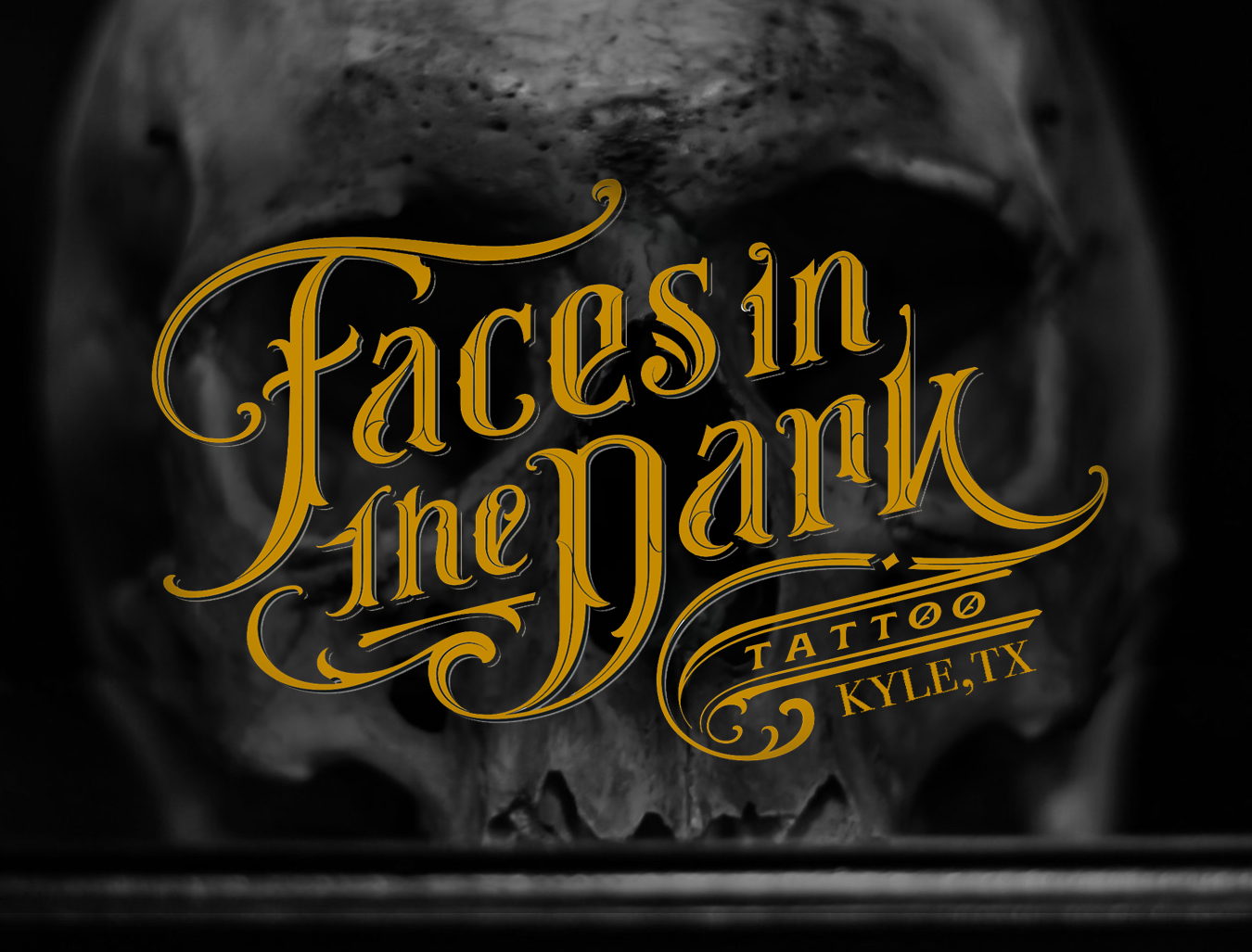 Faces in the Dark Tattoo