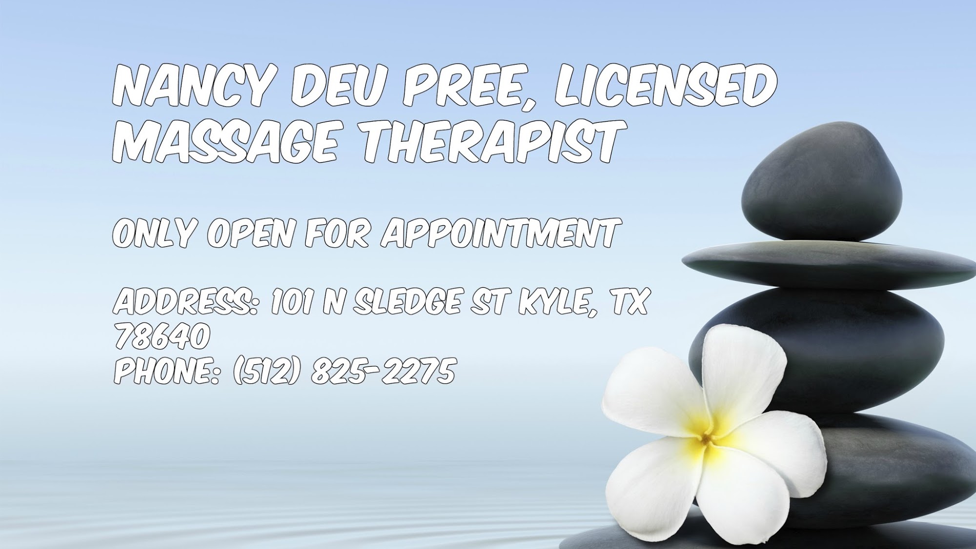 Nancy Deu Pree, Licensed Massage Therapist | Local Massage Services