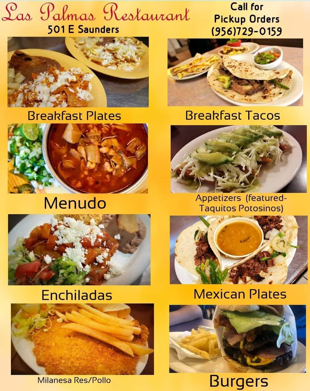 Las Palmas Restaurant 501 E Saunders St A, Laredo