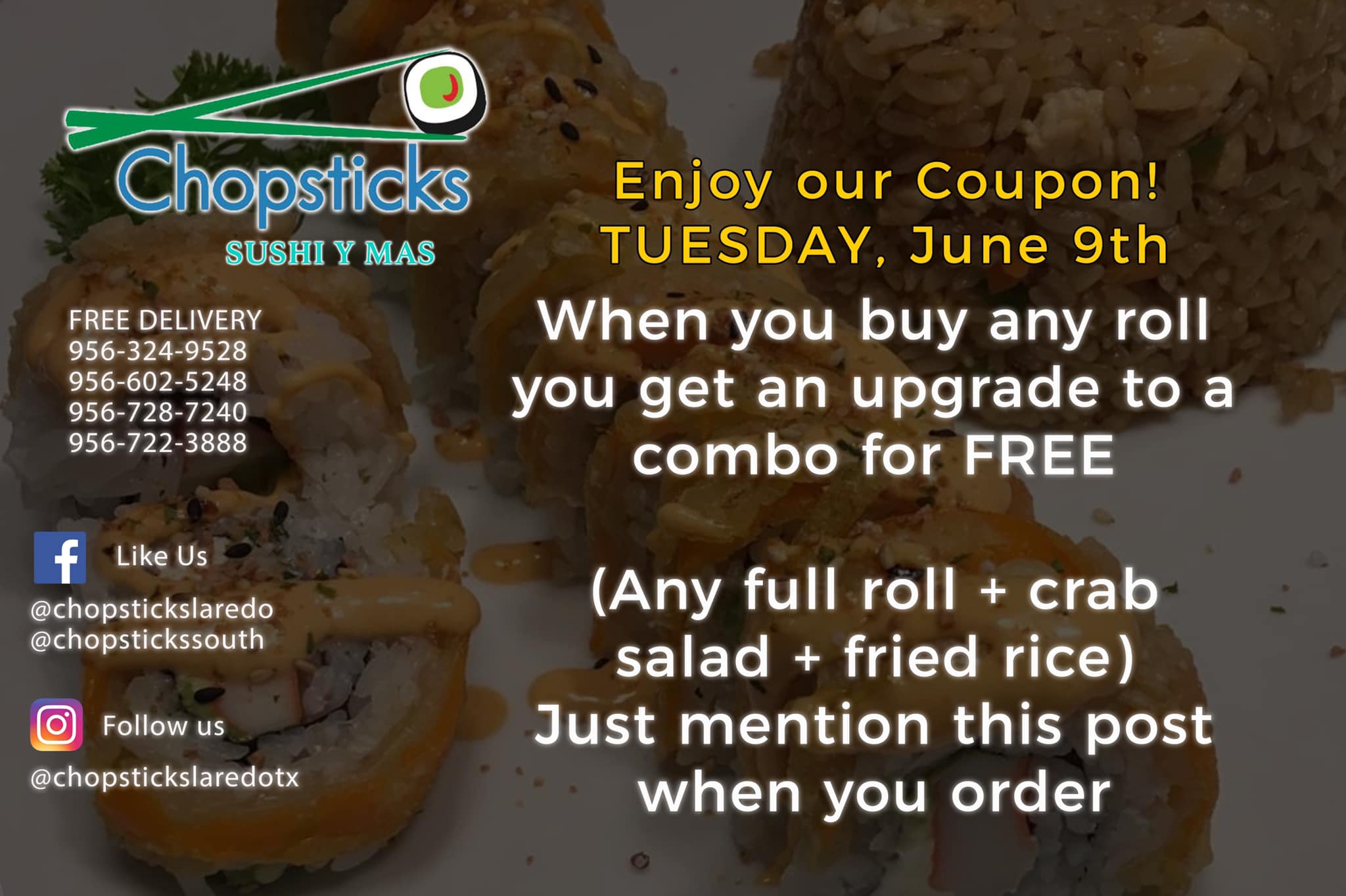 Chopsticks 313 W Village Blvd #110, Laredo