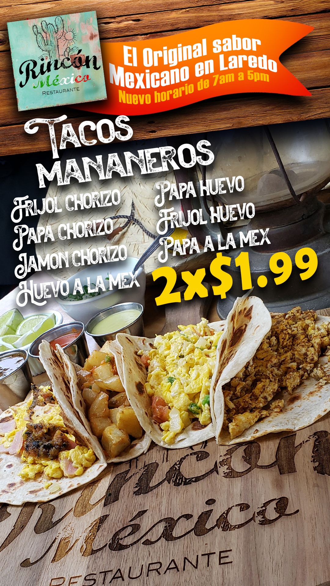 Rincon Mexico Restaurant 1502 S Zapata Hwy #5, Laredo
