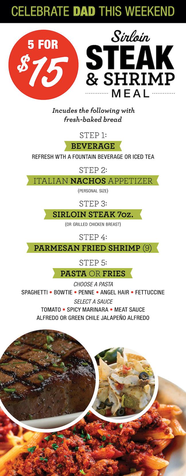 Johnny Carino's 7605 San Dario Ave, Laredo
