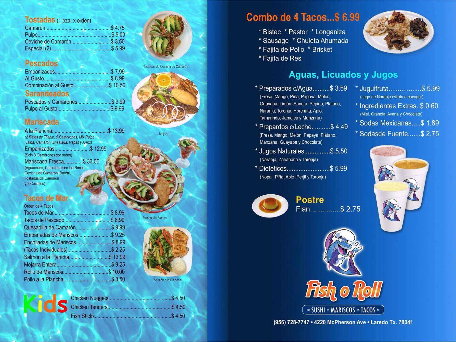 Fish O Roll 4220 Mcpherson Ave, Laredo