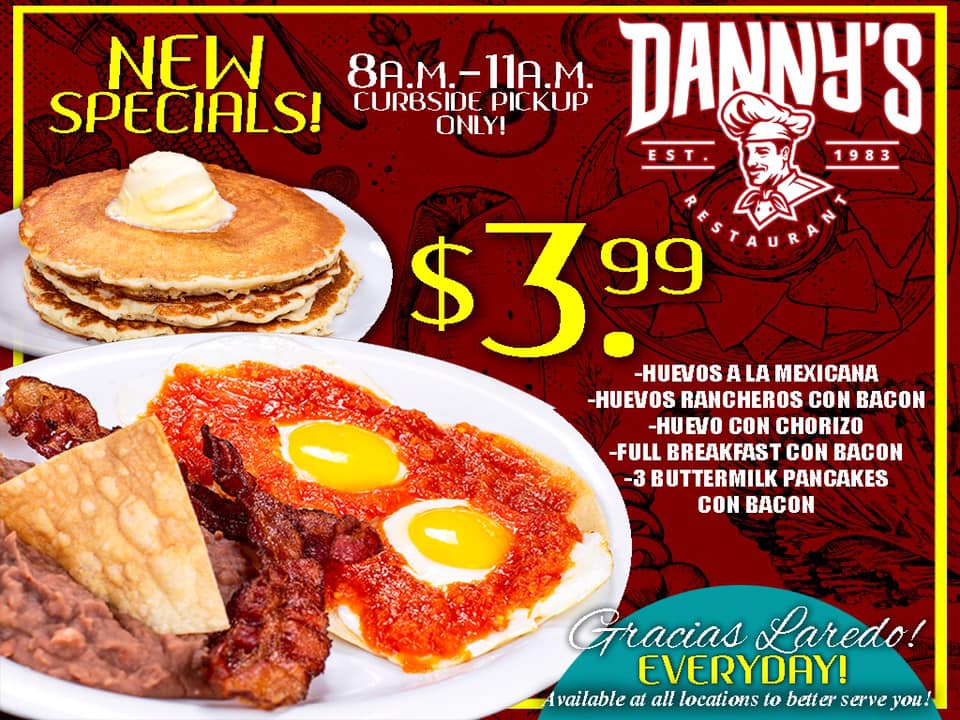 Danny's Restaurant 9720 McPherson Rd, Laredo