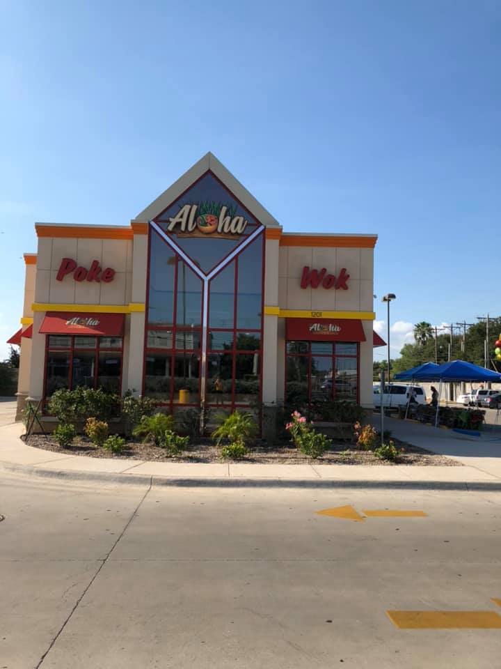 Aloha pok & wok 1201 E Del Mar Blvd, Laredo