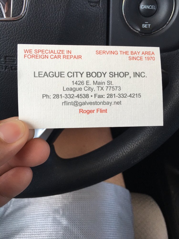 Contact League City Collision Repair, Auto Body Painting and Suspension Repair