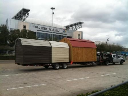 PORTABLE BUILDING MOVING