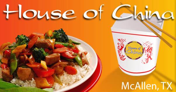 House of China: North 4008 N 10th St, McAllen