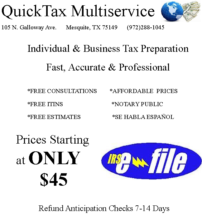 Quick Tax Multi