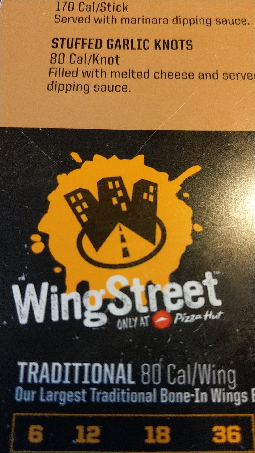 Pizza Hut Menu