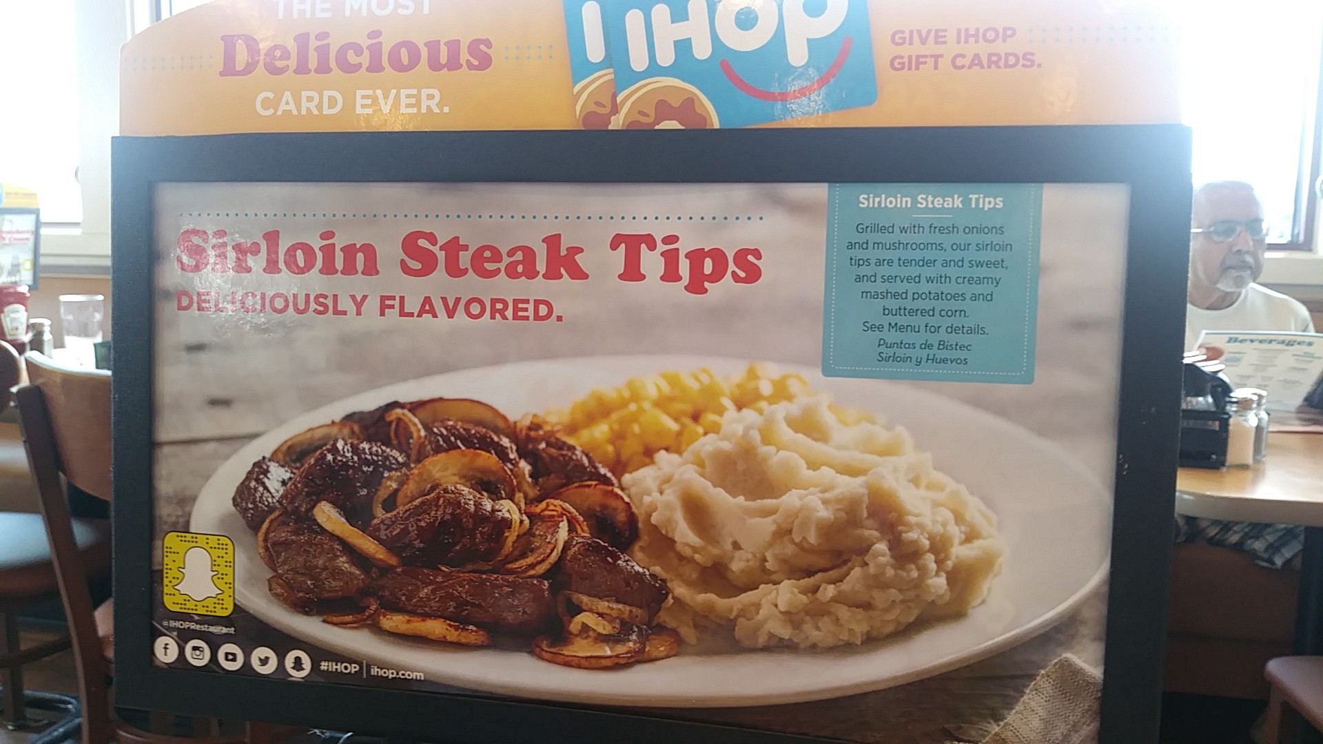 IHOP Menu