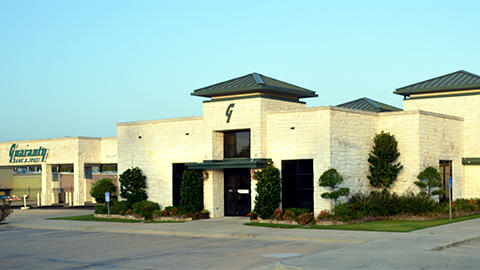 Guaranty Bank & Trust in Mt Vernon, Texas