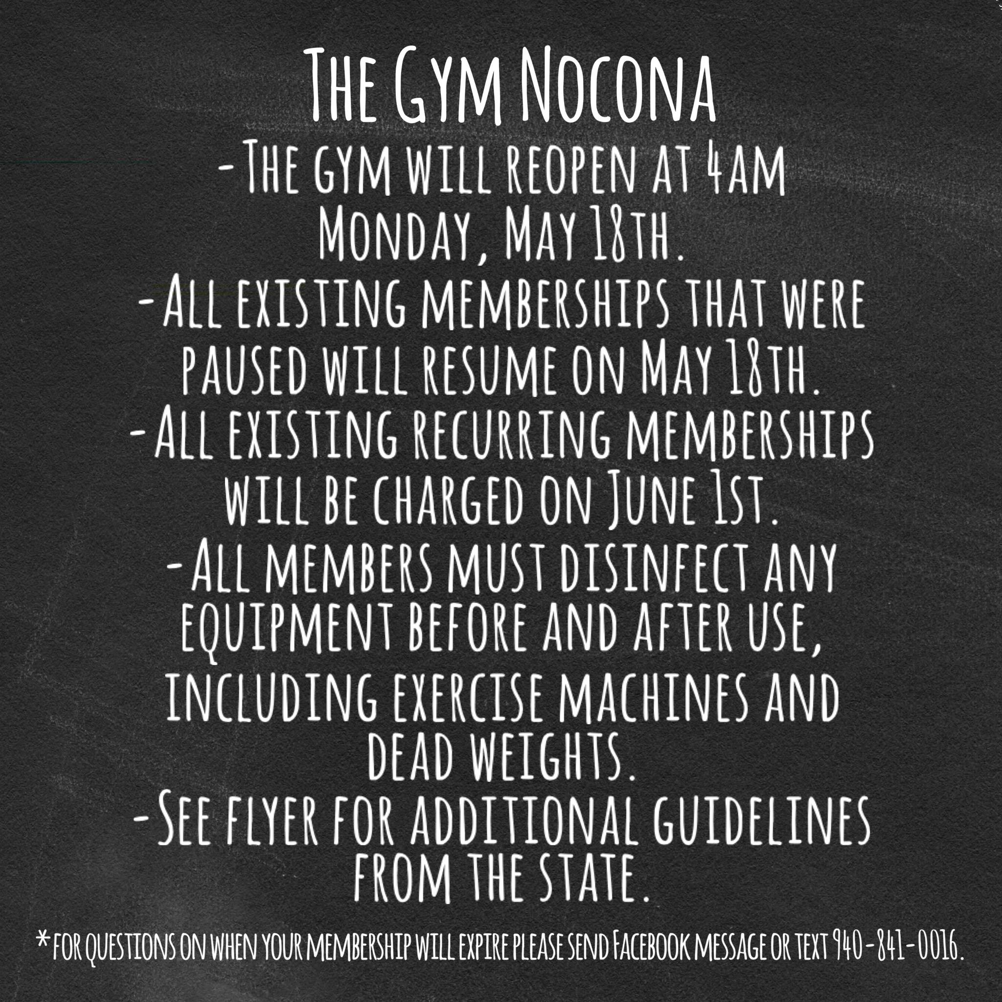 The Gym Nocona 710 W Pine St, Nocona Texas 76255
