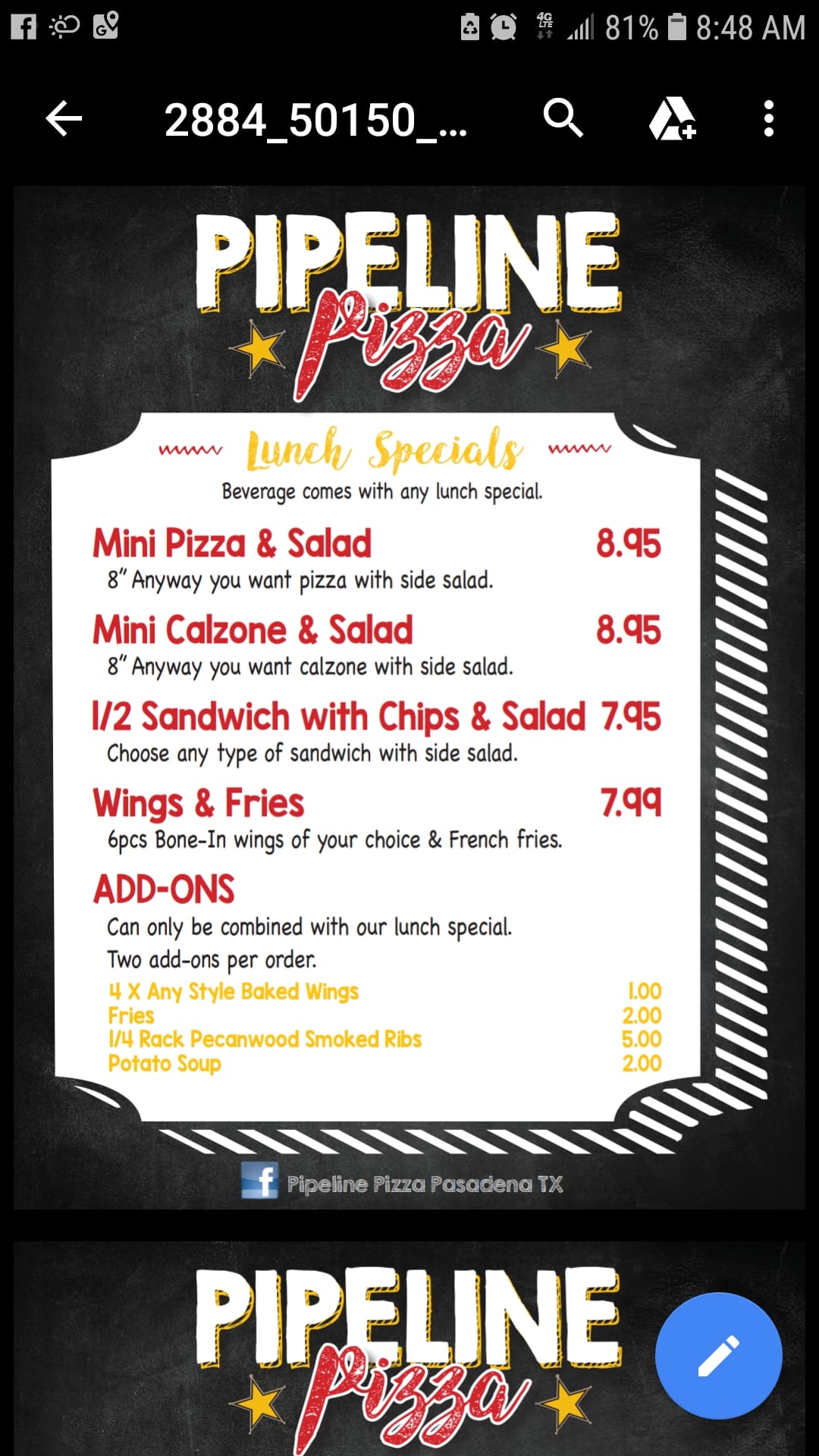 Photo credit: Facebook