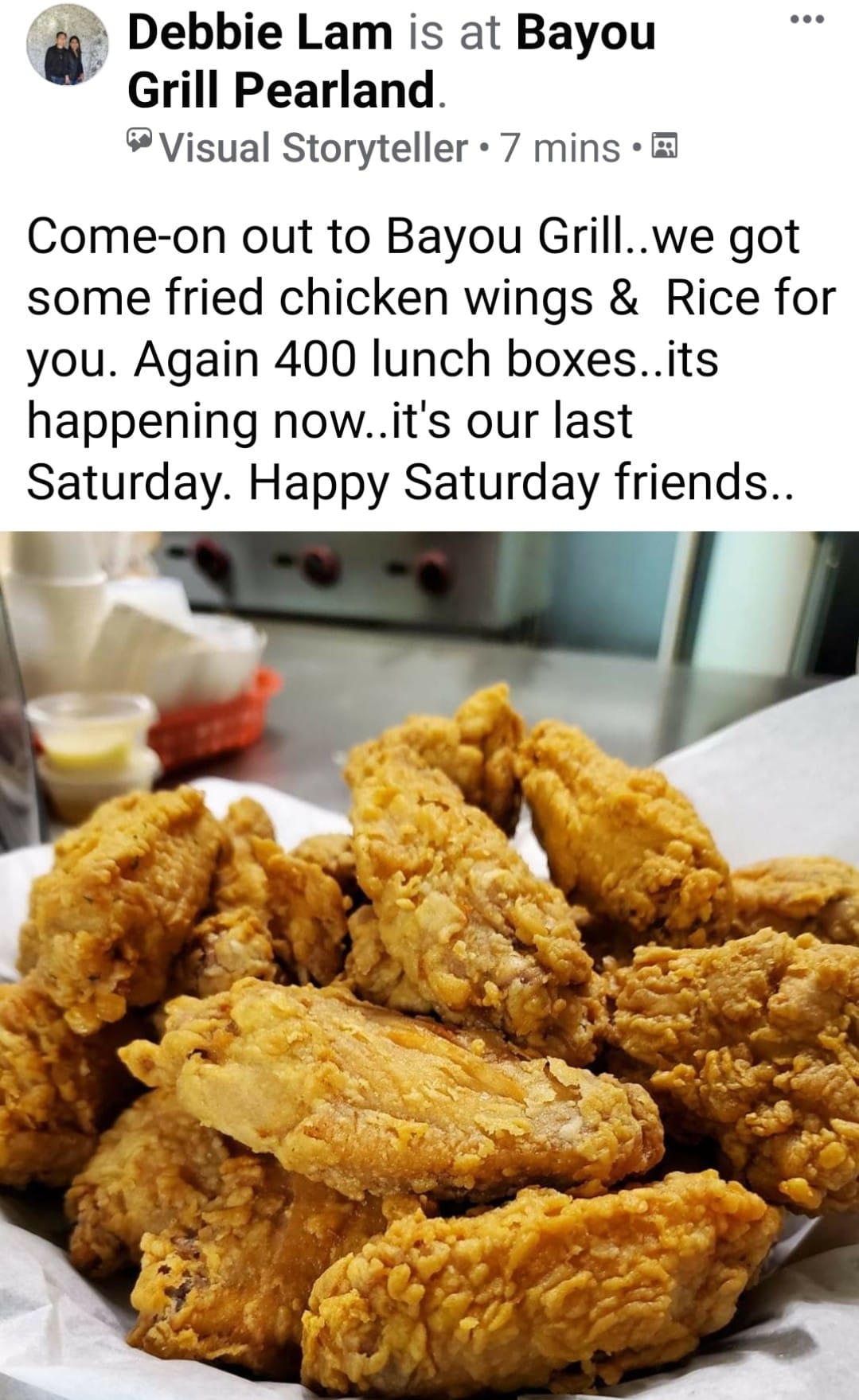 Photo credit: Facebook