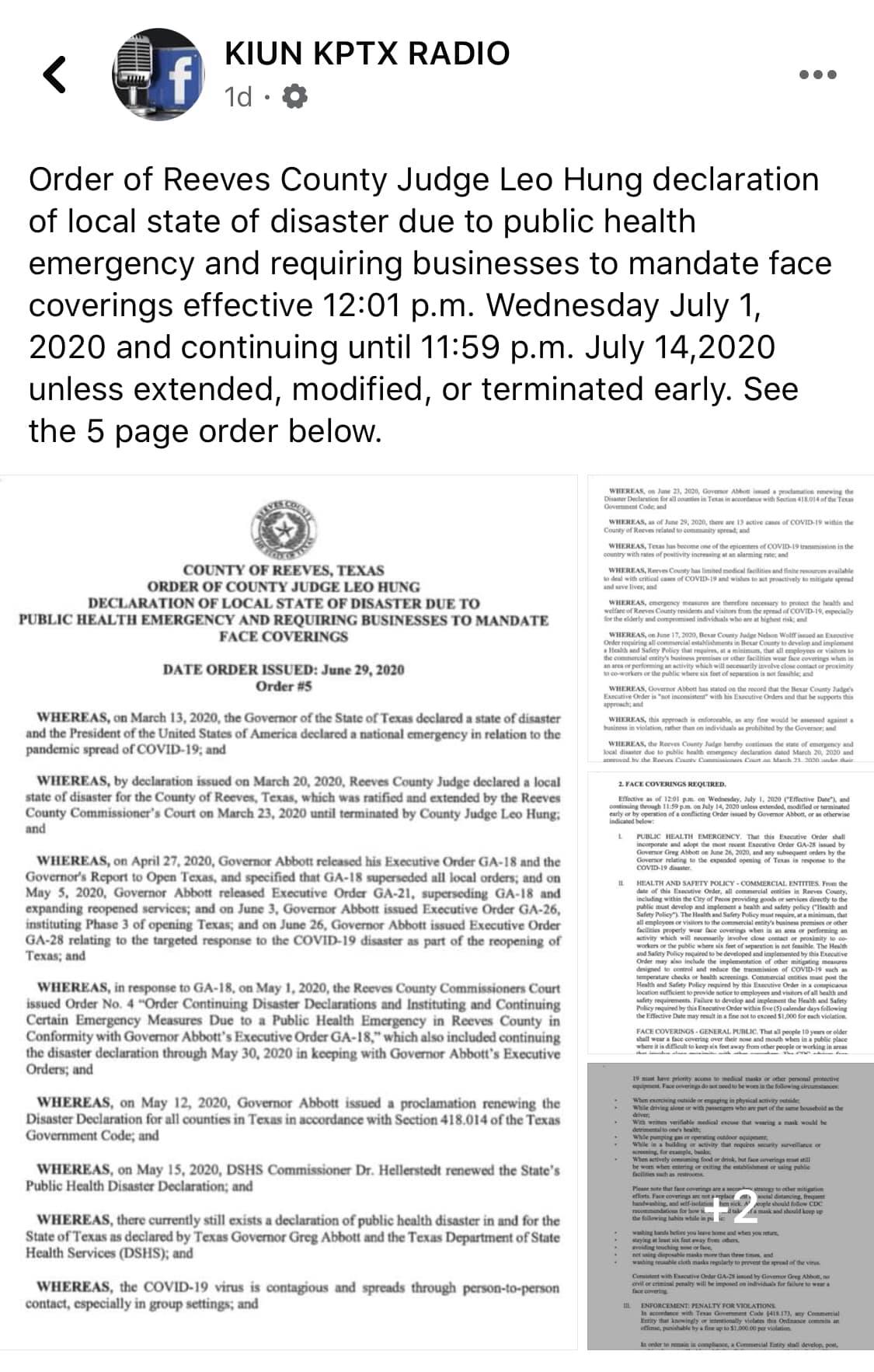 Photo credit: facebook