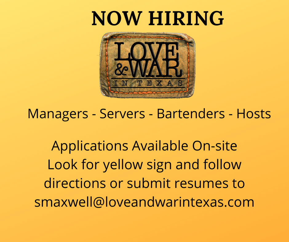 Love & War in Texas 601 E Plano Pkwy, Plano