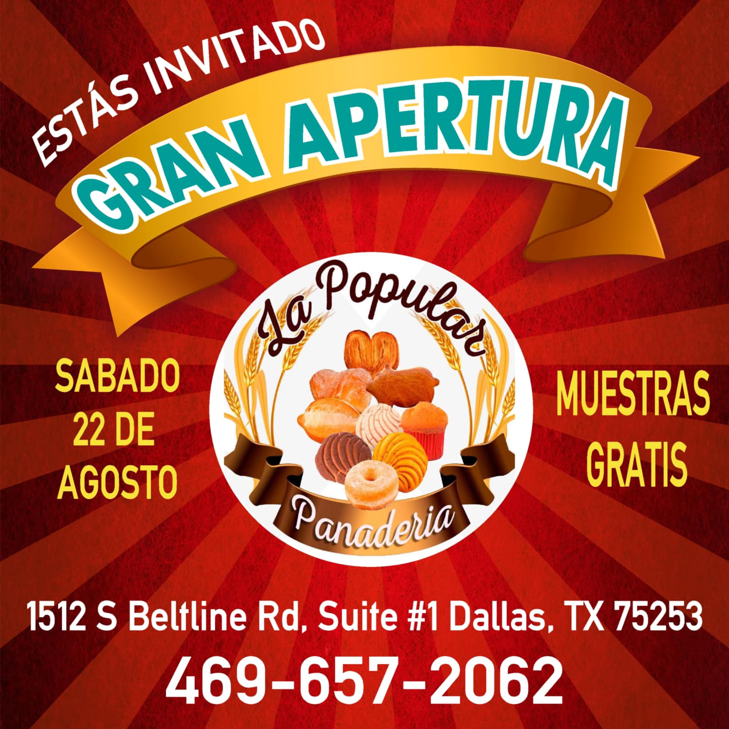 La Popular Panaderia 2504 K Ave, Plano