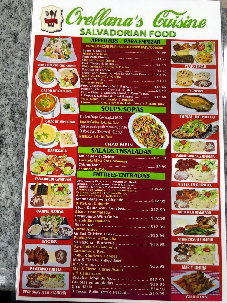Salvadorian Cuisine 580 W Arapaho Rd #241, Richardson