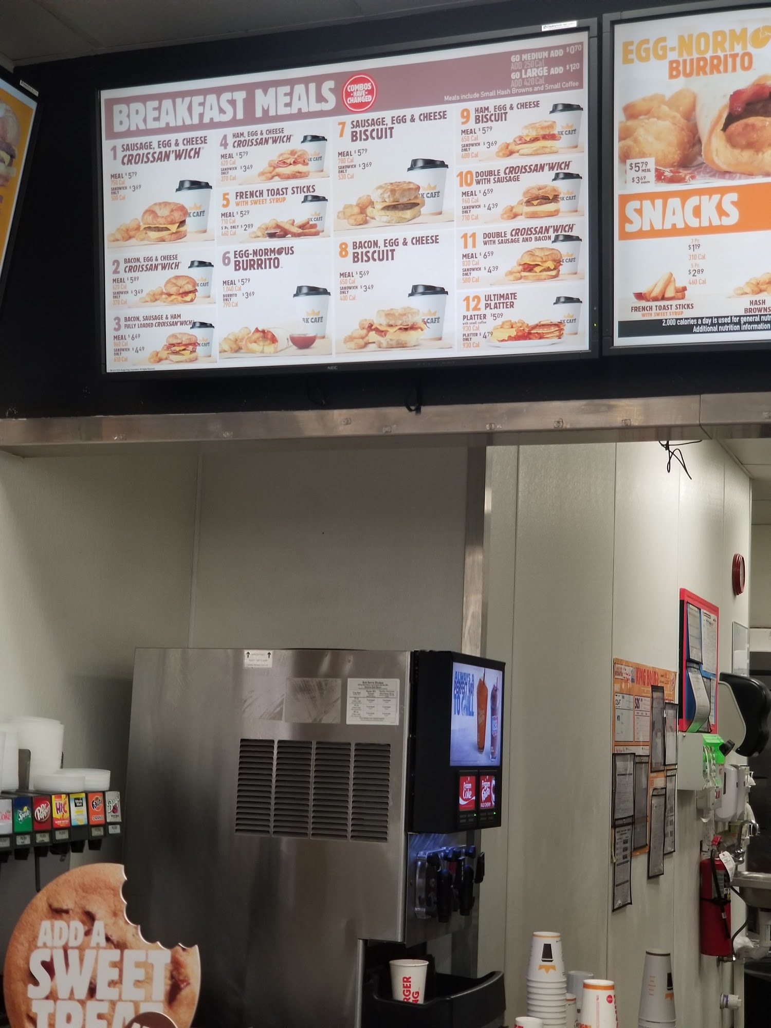 Burger King Menu