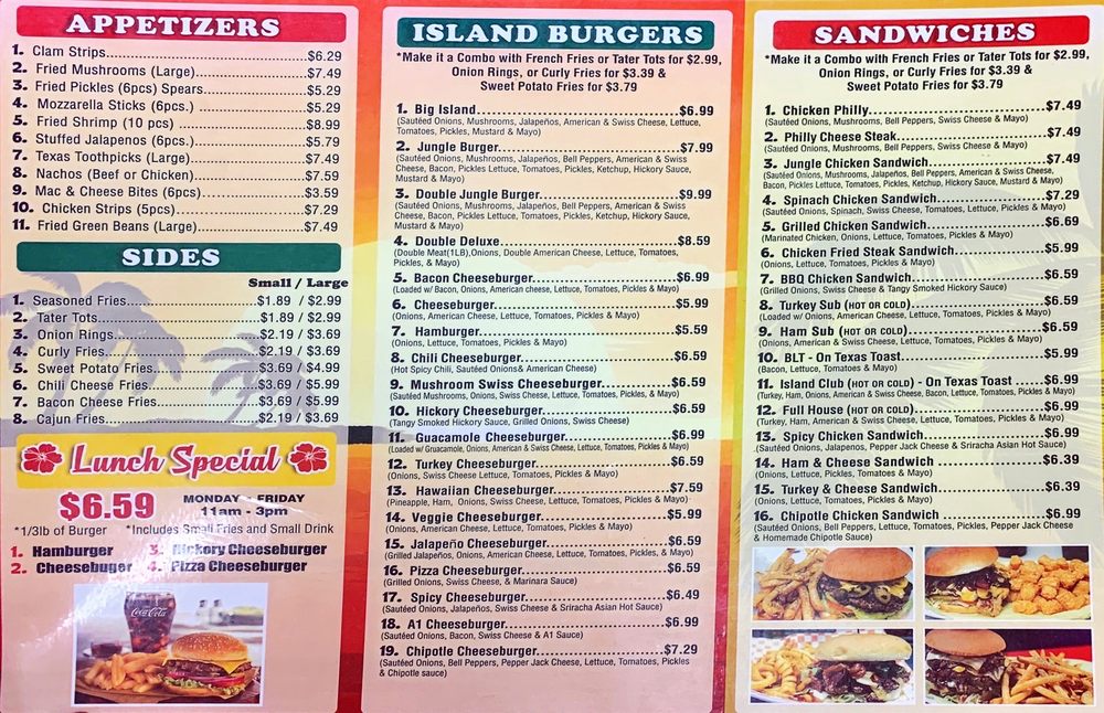 Burger Island 5848 TX-78, Sachse