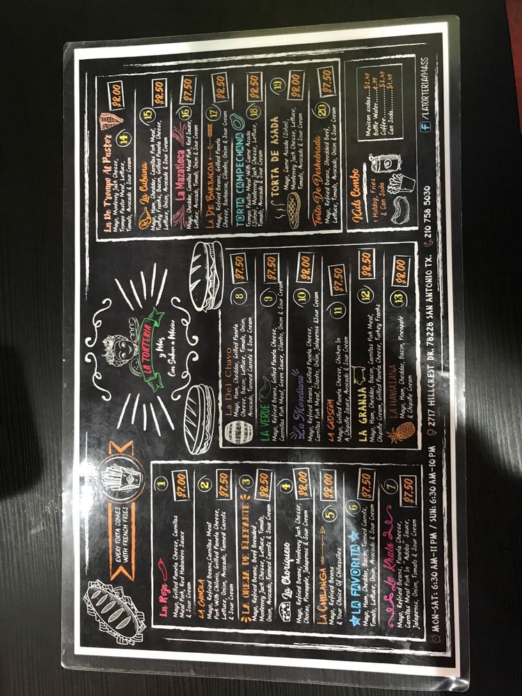 La Torteria y Mas (Ahora La Taqueria de Monterrey) 2717 Hillcrest Dr, San Antonio
