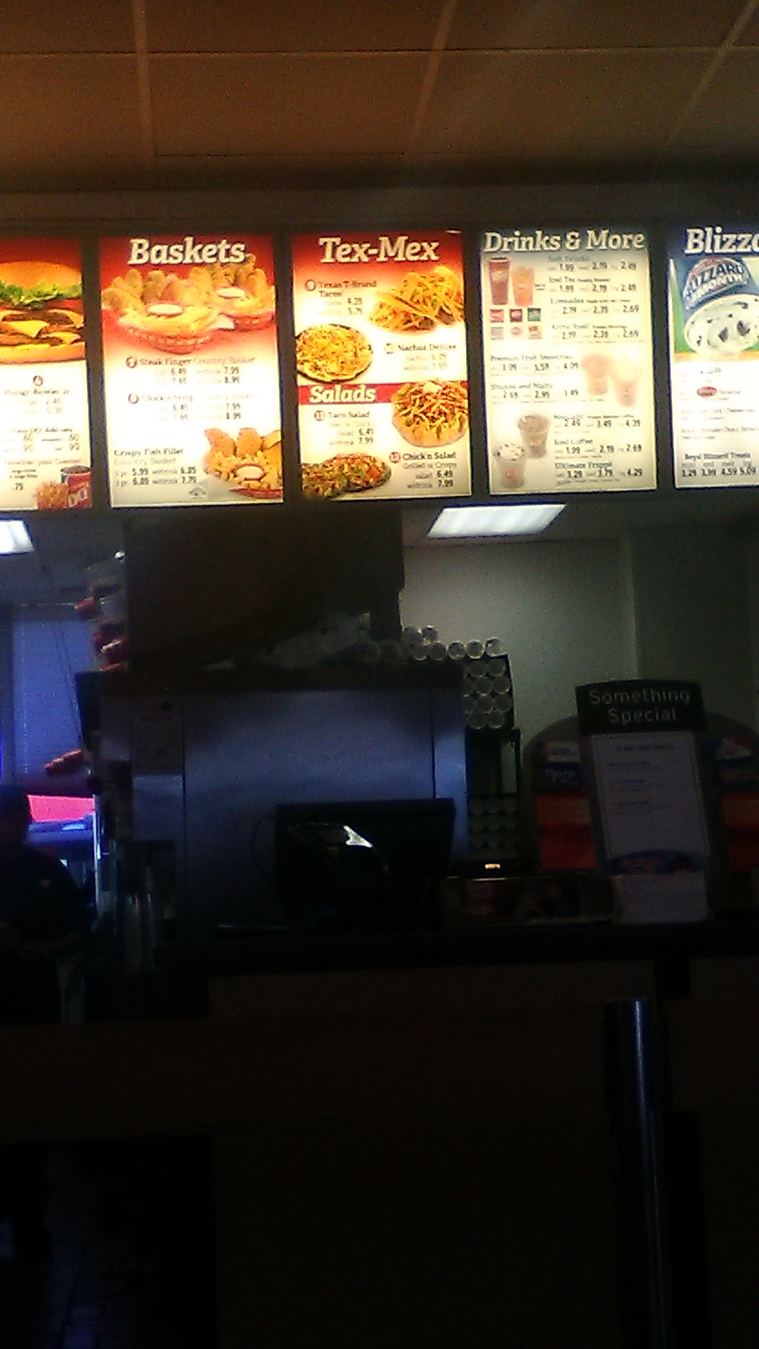 Dairy Queen Menu