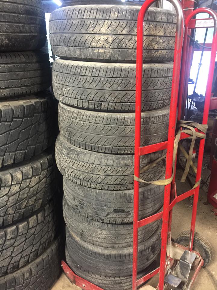 The tire shop