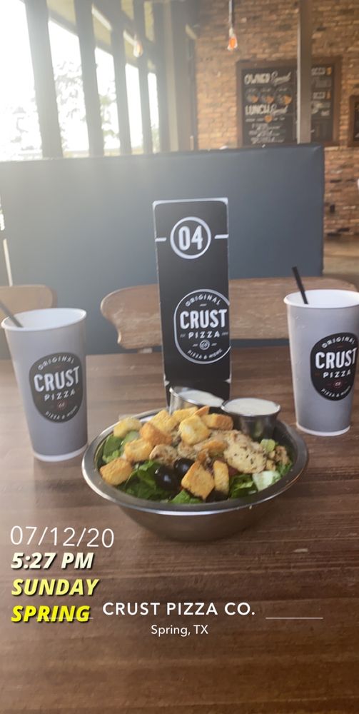 Crust Pizza Co. 3535 Rayford Rd #600, Spring