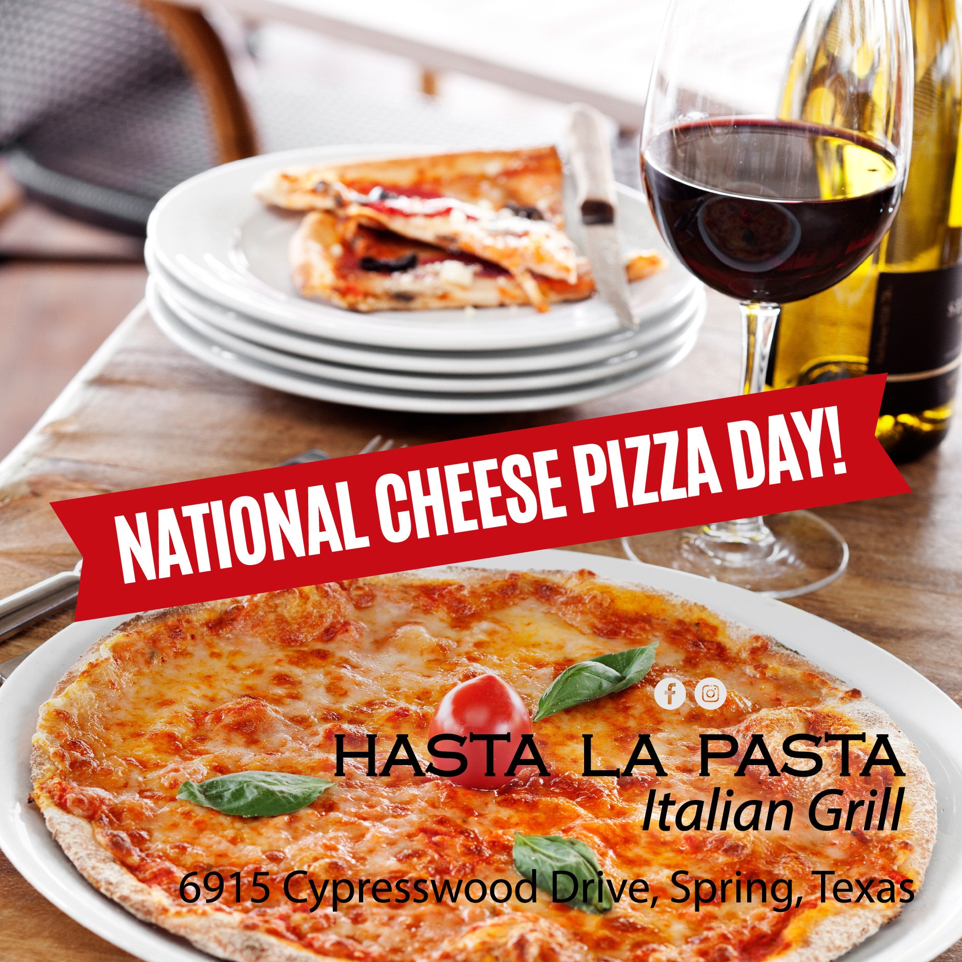 Hasta La Pasta 6915 Cypresswood Dr, Spring