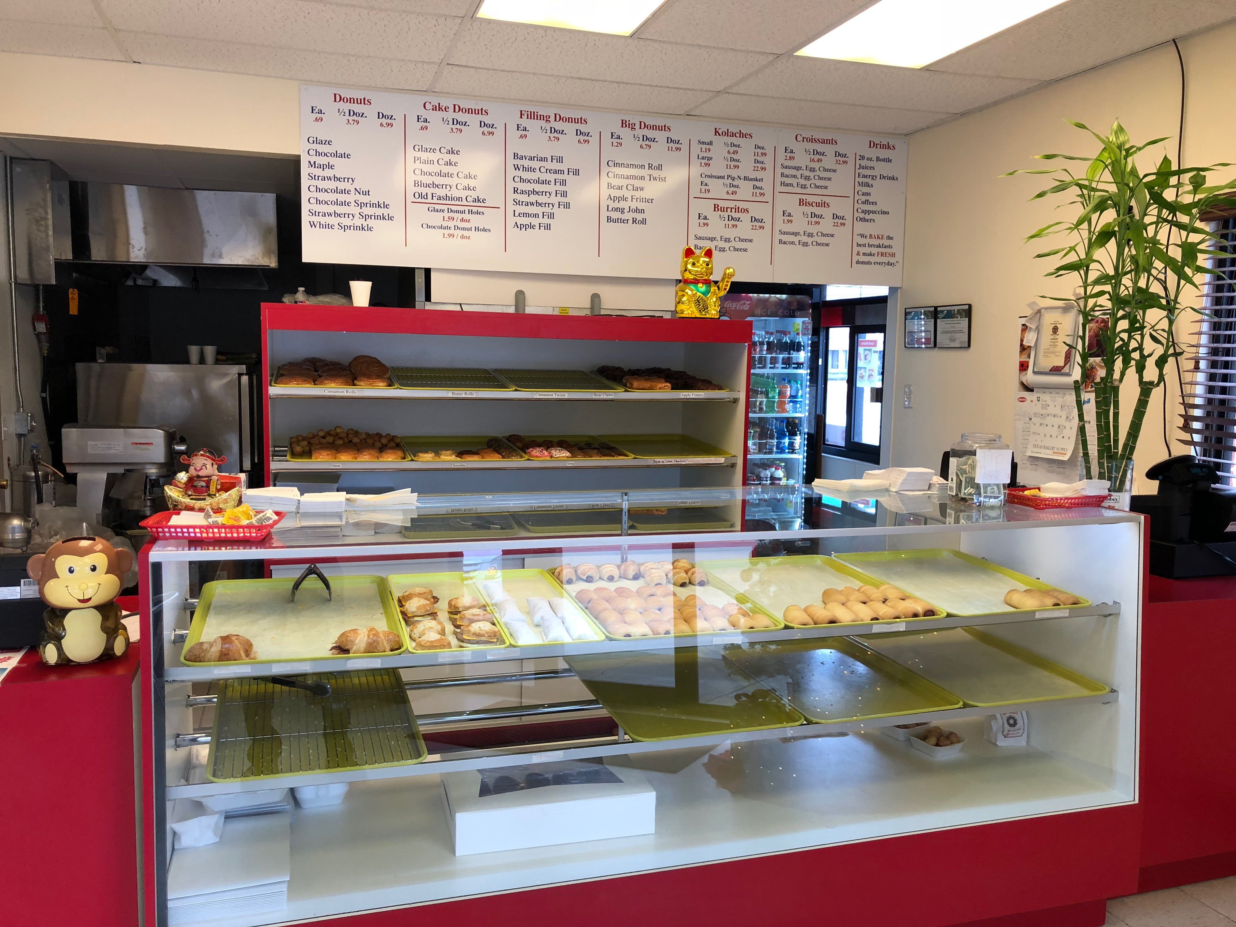 Bake and Fresh Donuts Menu