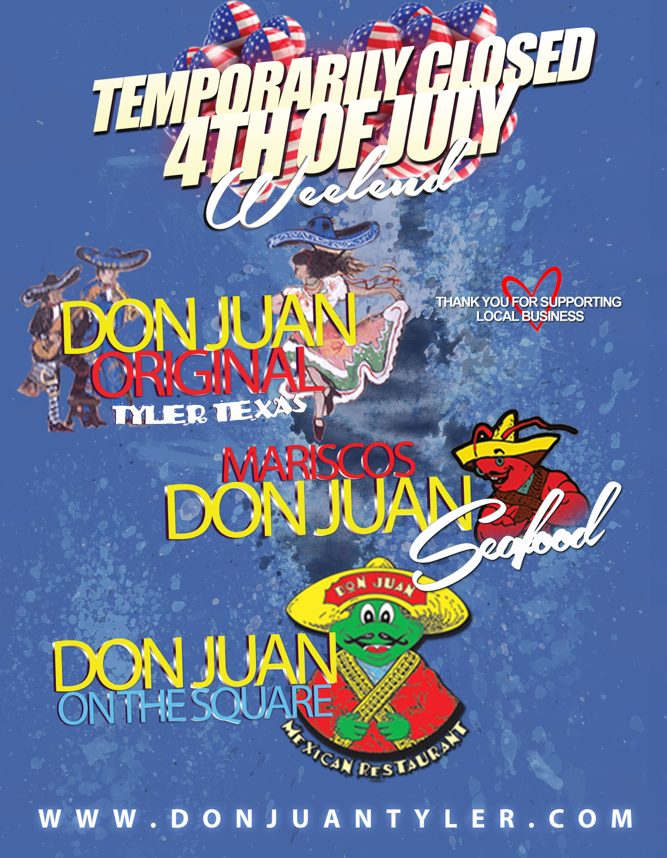 Don Juan Mexican Restaurant 1313 E Erwin St, Tyler