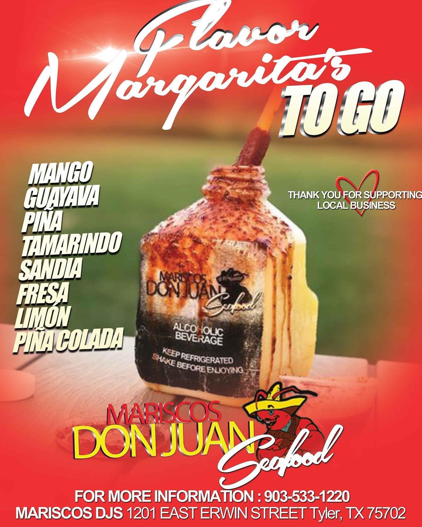 Mariscos DJs - Don Juan Seafood 1201 E Erwin St, Tyler