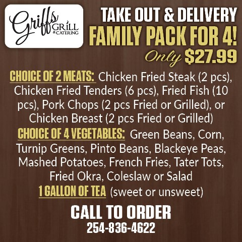 Griff's Restaurant 10400 Wortham Bend Rd, Waco