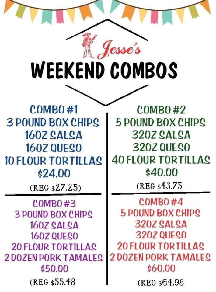 Jesse's Tortilla Factory 1226 Webster Ave, Waco