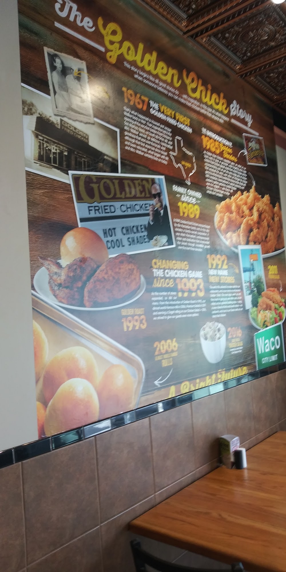 Golden Chick Menu