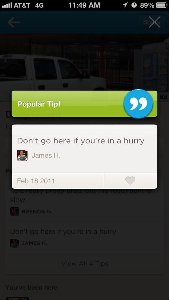 Photo credit: foursquare