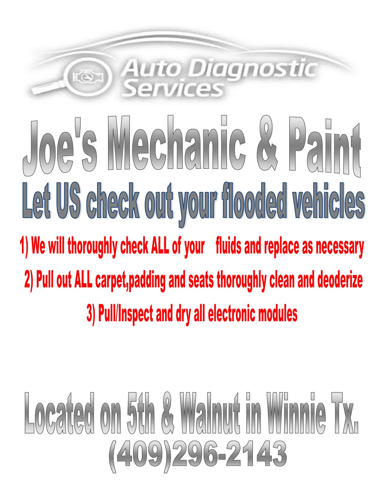 Joe's Mechanic Services & Paint