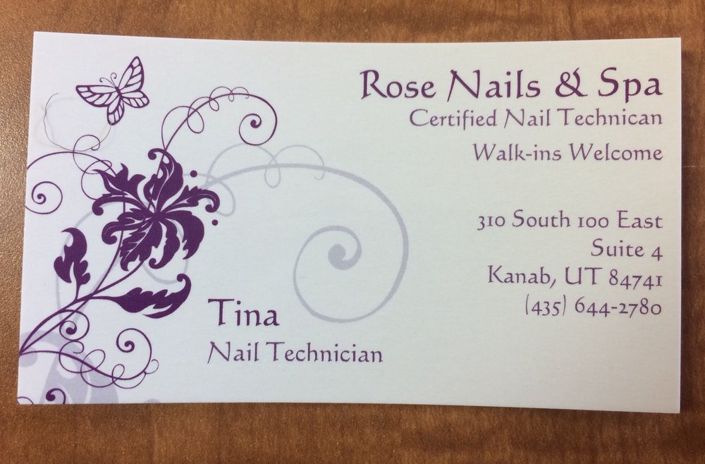 Rose Nails 310 S 100 E #4, Kanab Utah 84741