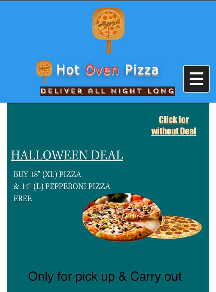 Hot Oven Pizza 1575 9000 S, West Jordan